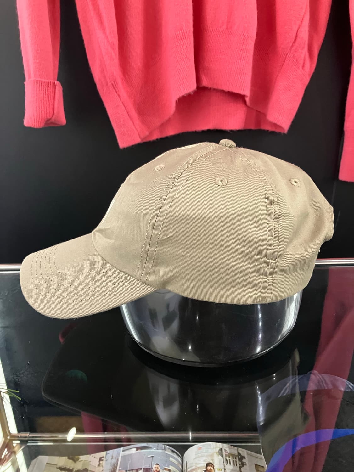 스투시 스탁 캔버스 로우 프로캡 라이트 볼캡 상품이미지3