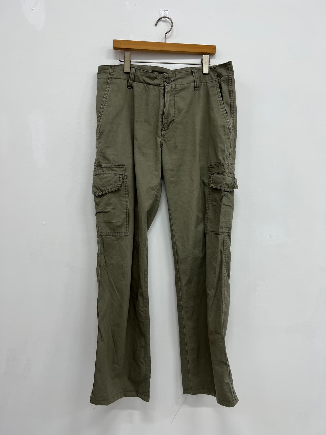 soft khaki cargo pants 상품이미지5