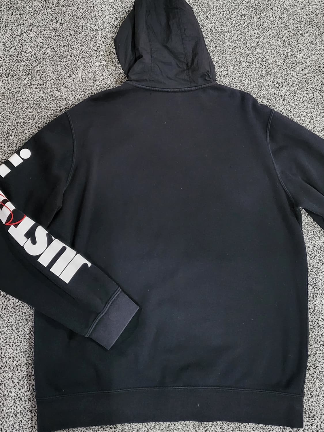 Nike 블랙 집업 후드 자켓 상품이미지5