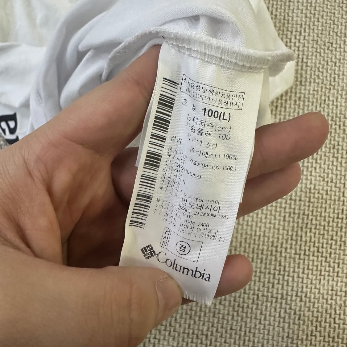 L 컬럼비아 그래픽 반팔 티셔츠 0406D 상품이미지3