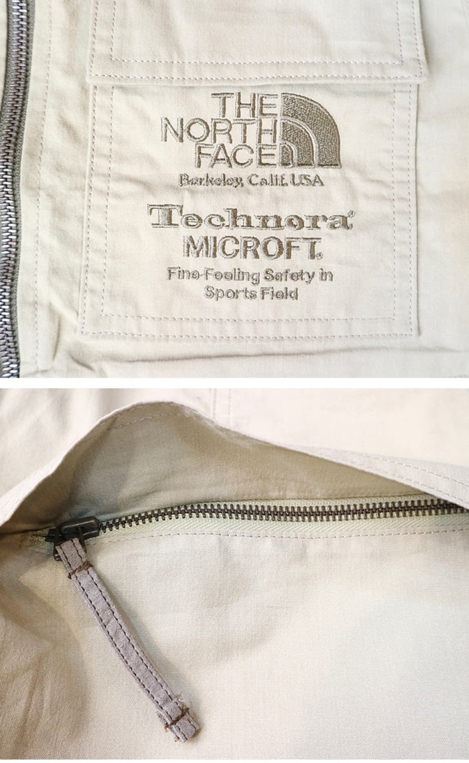 일본판 90S THE NORTH FACE 노스페이스 빈티지 짚업 베스트
 상품이미지4