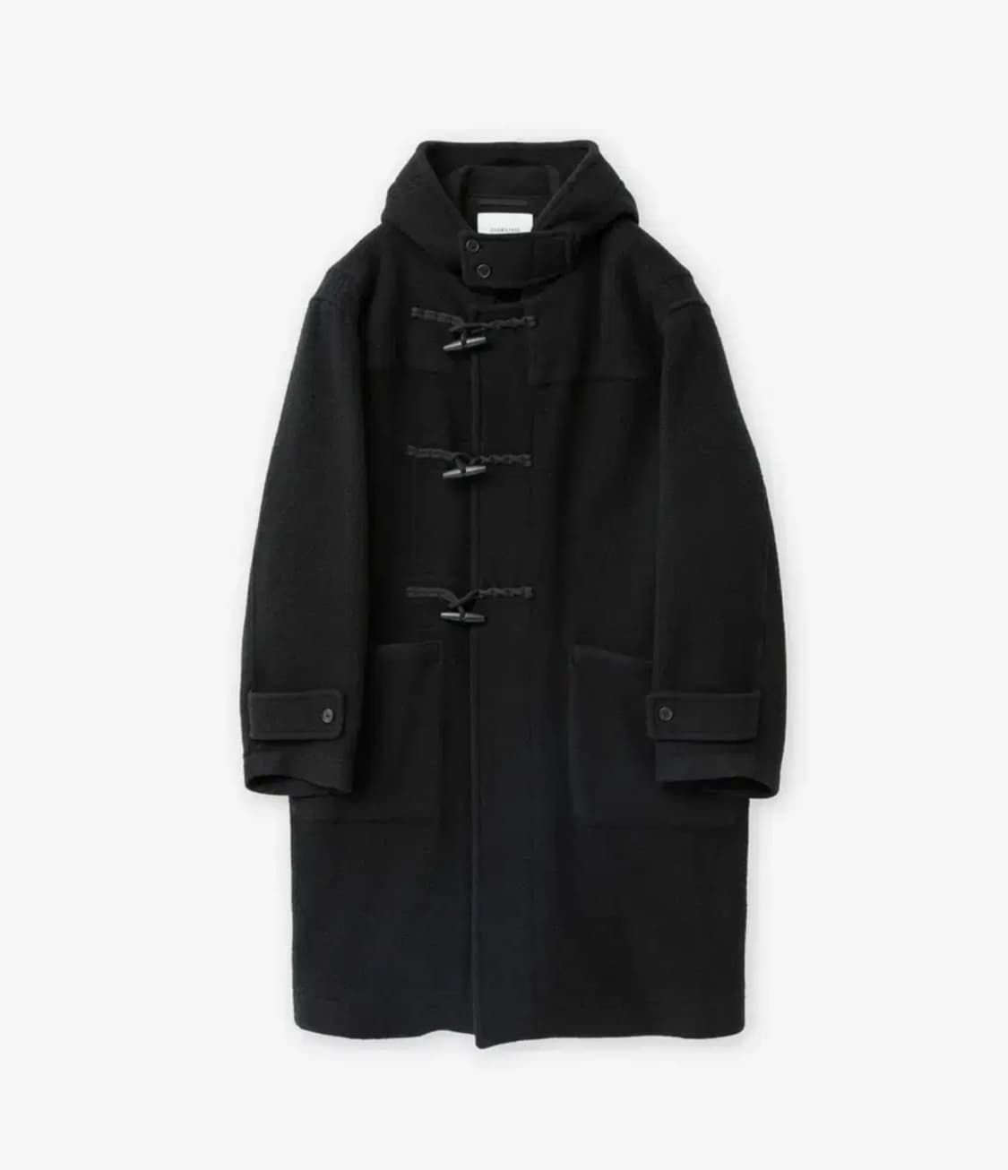 브라운야드 24fw 더플코트 블랙 5 새상품 상품이미지1