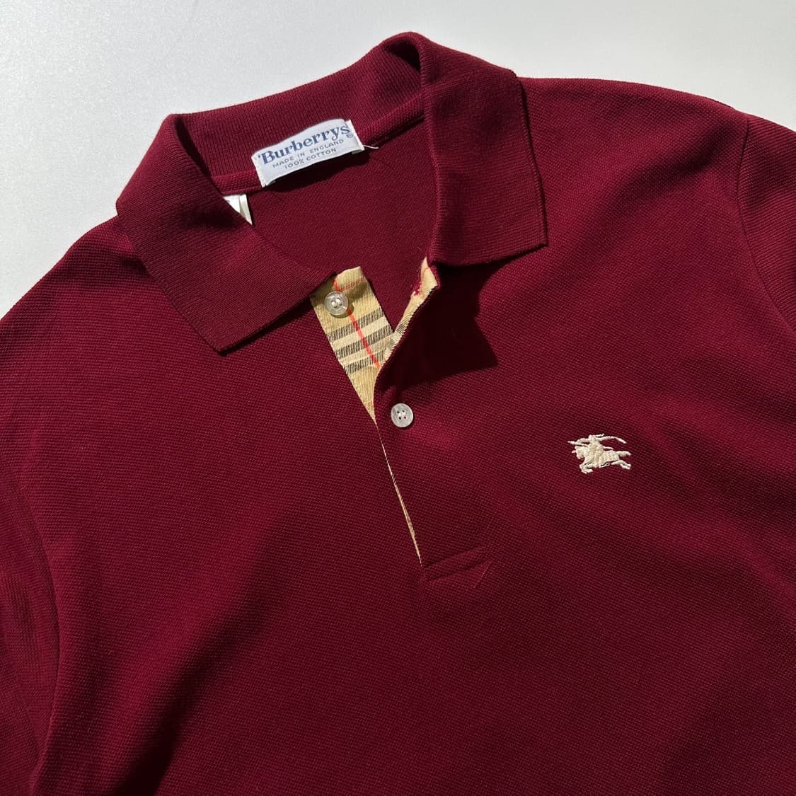 버버리 PK 카라 반팔 티셔츠 상품이미지3