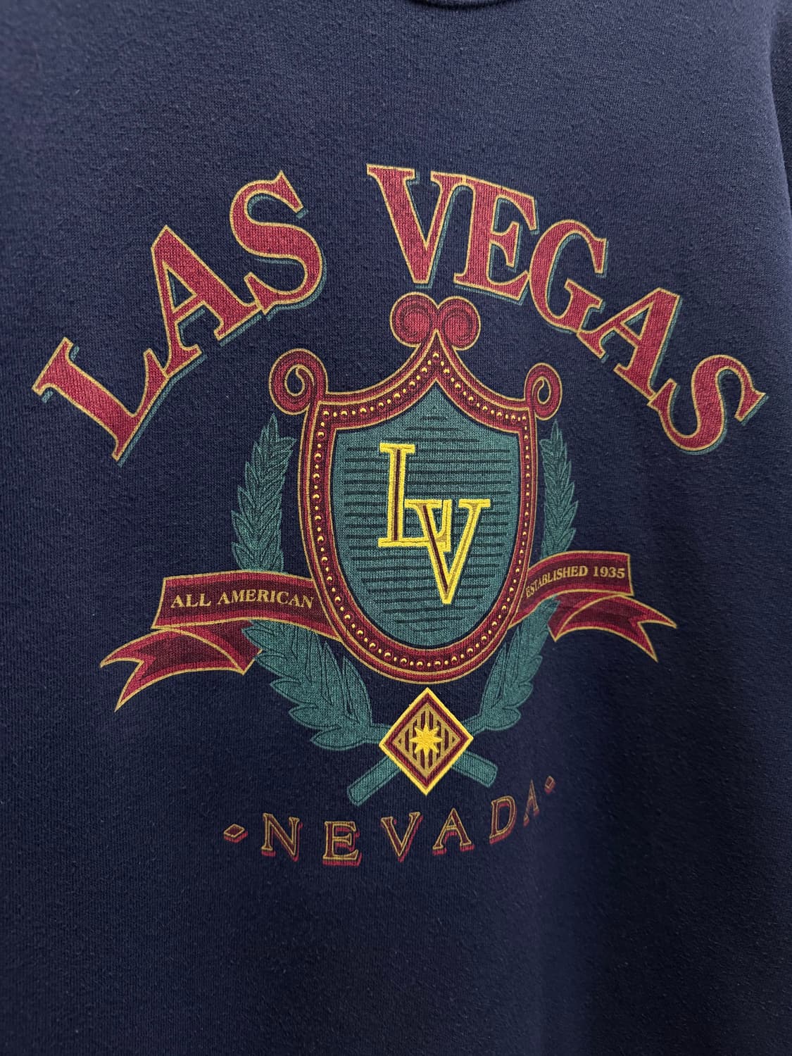 90s USA JERZEES LAS VEGAS 빈티지 스웻 셔츠 상품이미지4