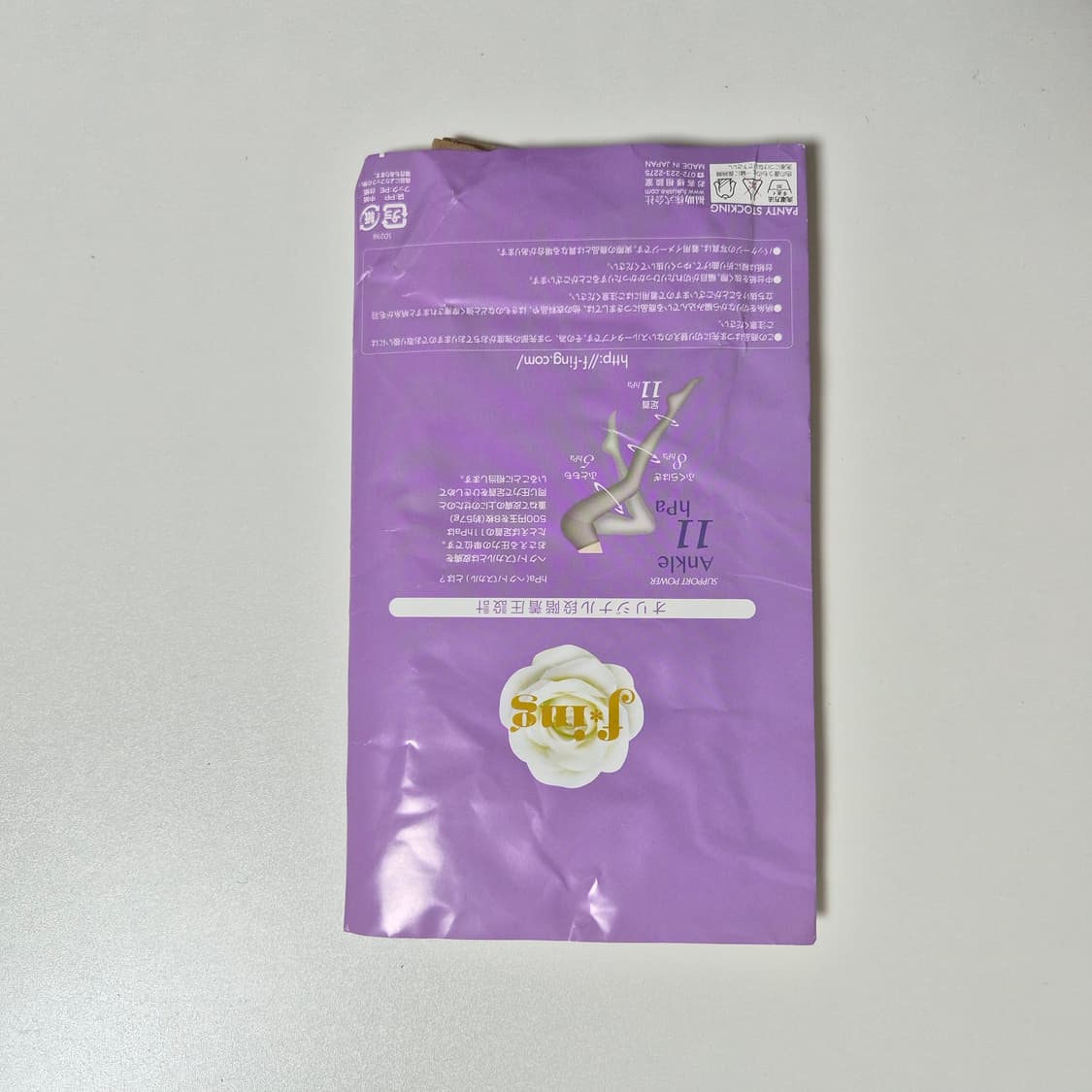 Fukuske 잔하트 패턴 서포트 팬티 스타킹 상품이미지4