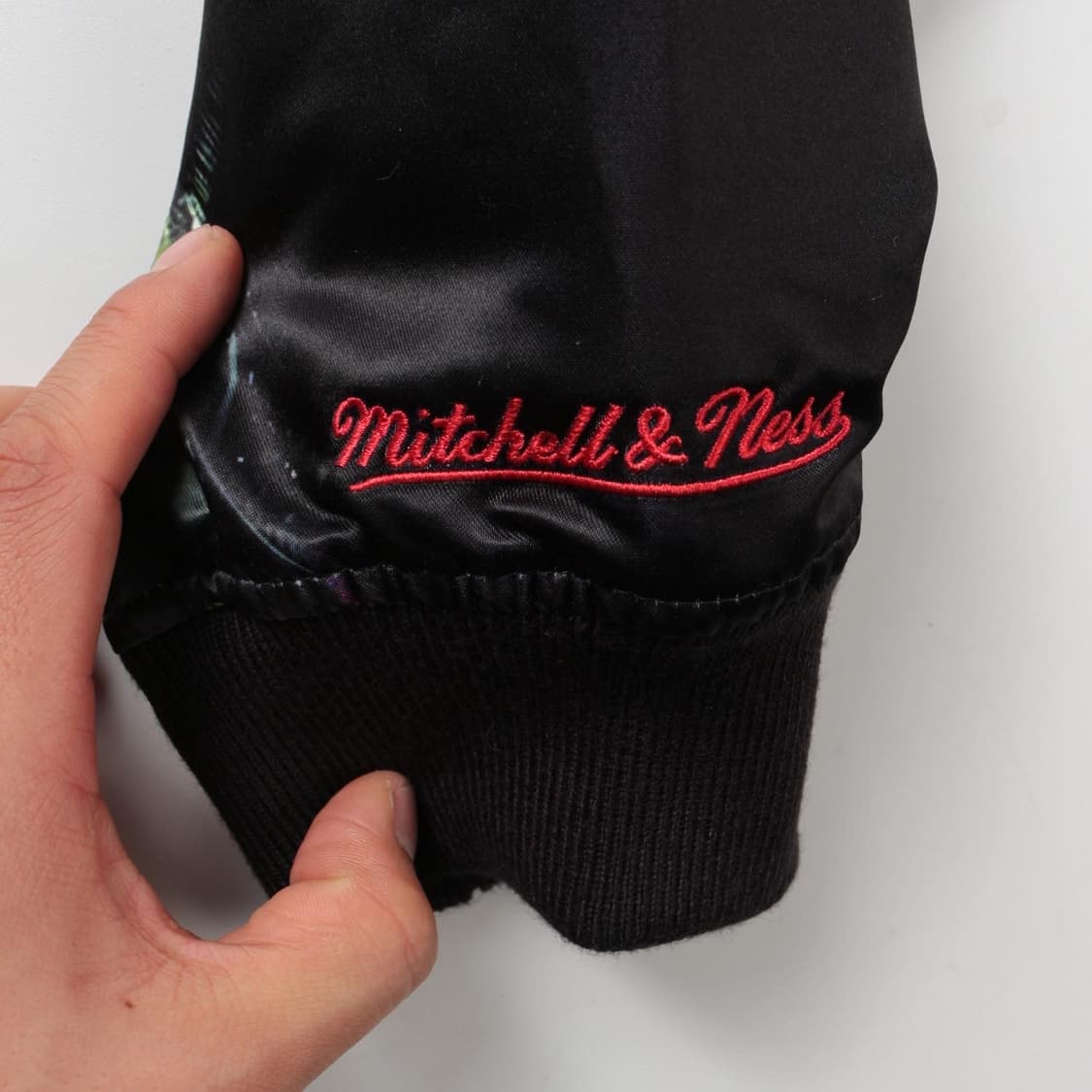 슈프림 22ss 미첼 & 네스 스타디움 새틴 바시티 자 상품이미지5