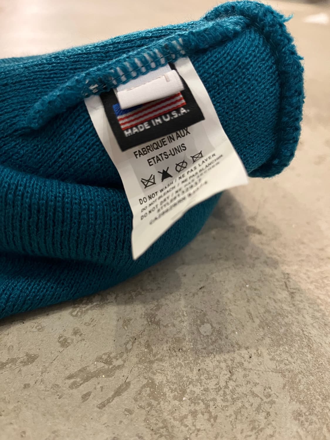 빈티지 스투시 커프스비니 상품이미지3