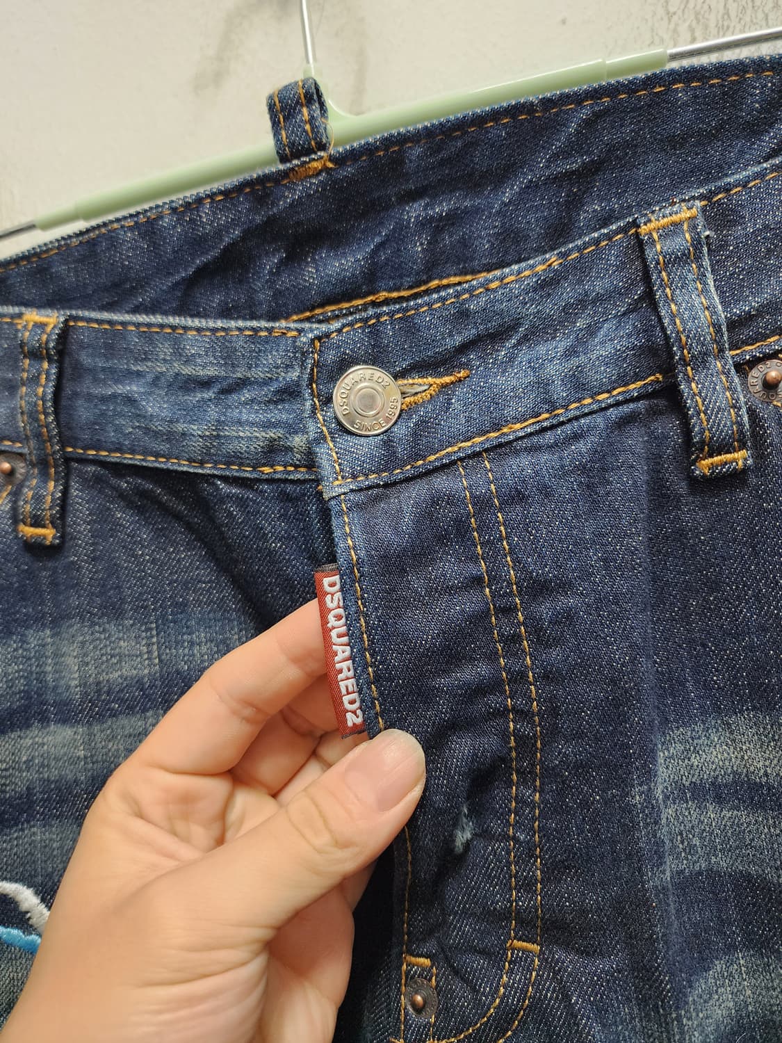 DSQUARED2 디스퀘어드2 불사조 자수 청바지 상품이미지5