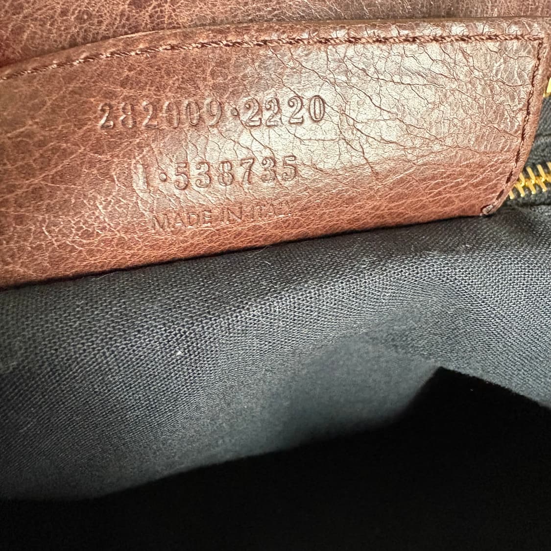 발렌시아가 시티 모터백 브라운 상품이미지8