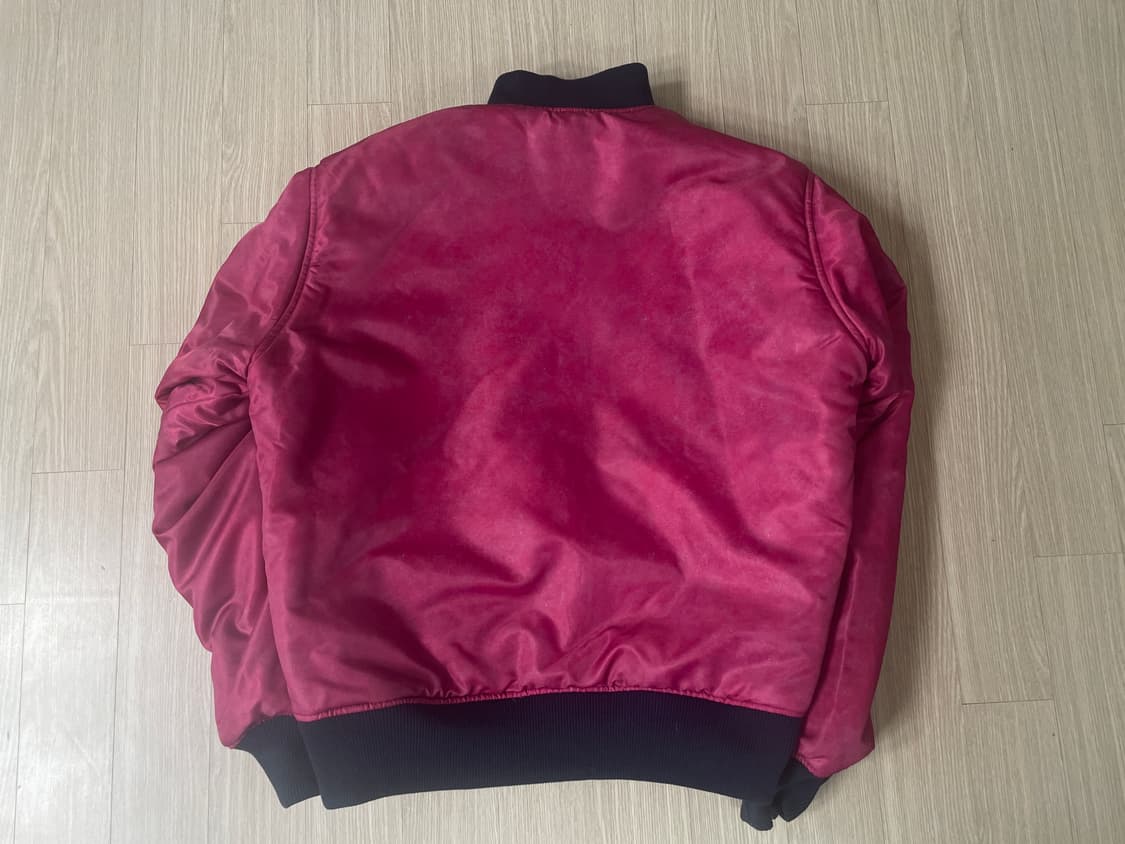 더바이닐하우스 MA-1 네이비(리버시블) 상품이미지7