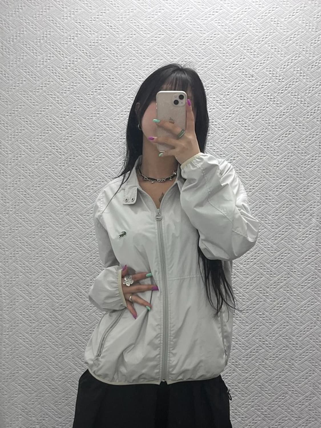 라코스테 빈티지 테크웨어 바람막이 웜업 자켓 95 C07244 상품이미지1