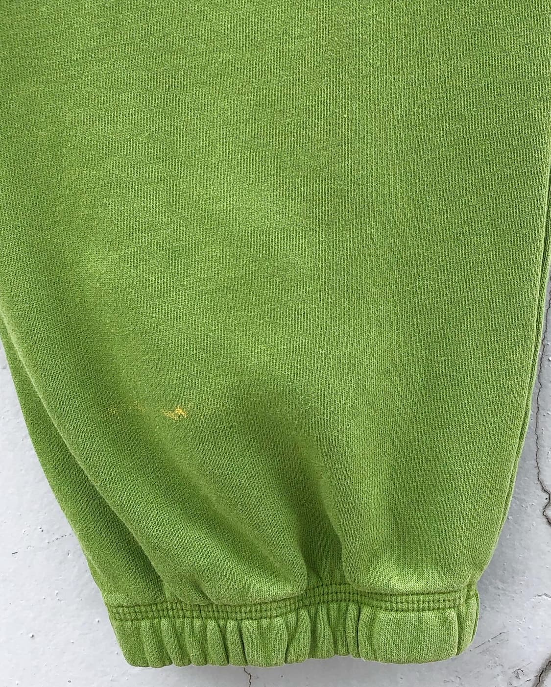 스투시 스탁 로고 스웻팬츠 그린 상품이미지6