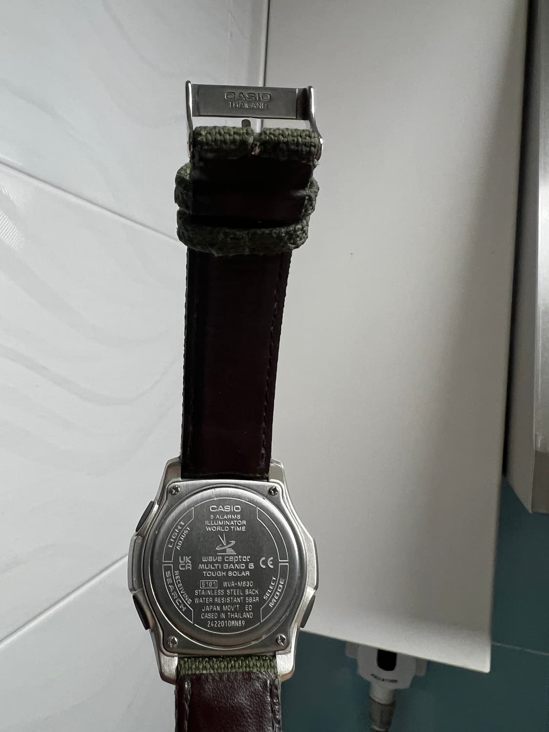 카시오 웨이브셉터 터프솔라 시계 M630B 상품이미지3