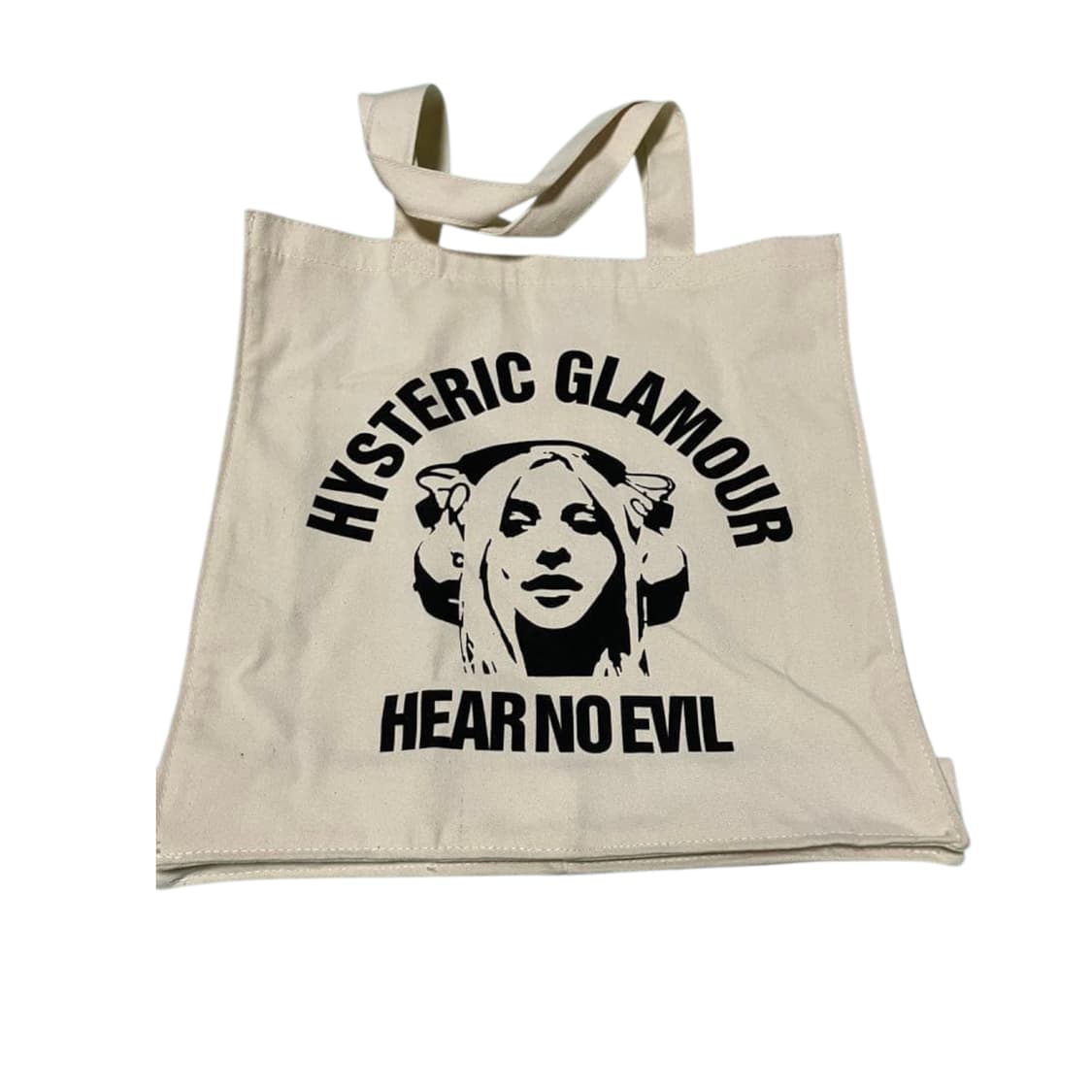 히스테릭 글래머 HEAR NO EVIL 캔버스 토트백 상품이미지1