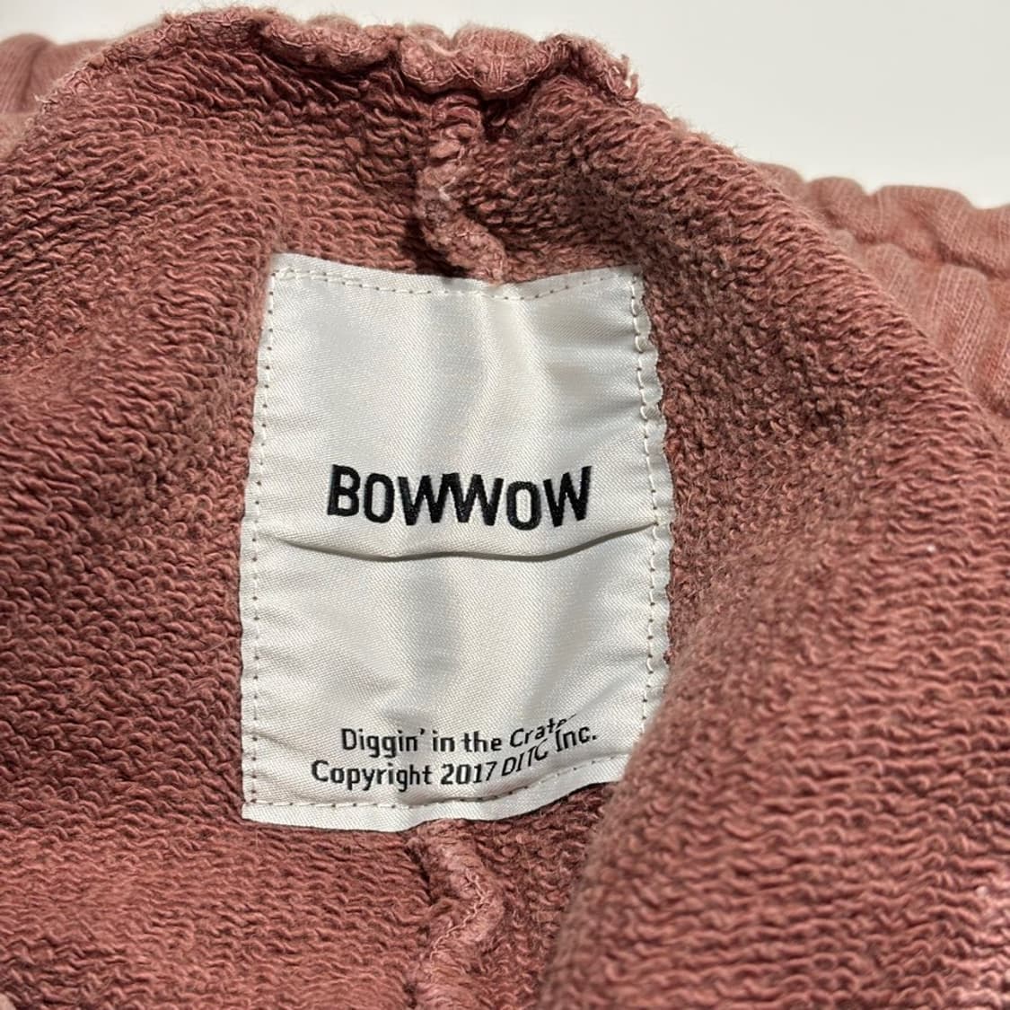 BOWWOW 바우와우 스웻팬츠 브라운 상품이미지5
