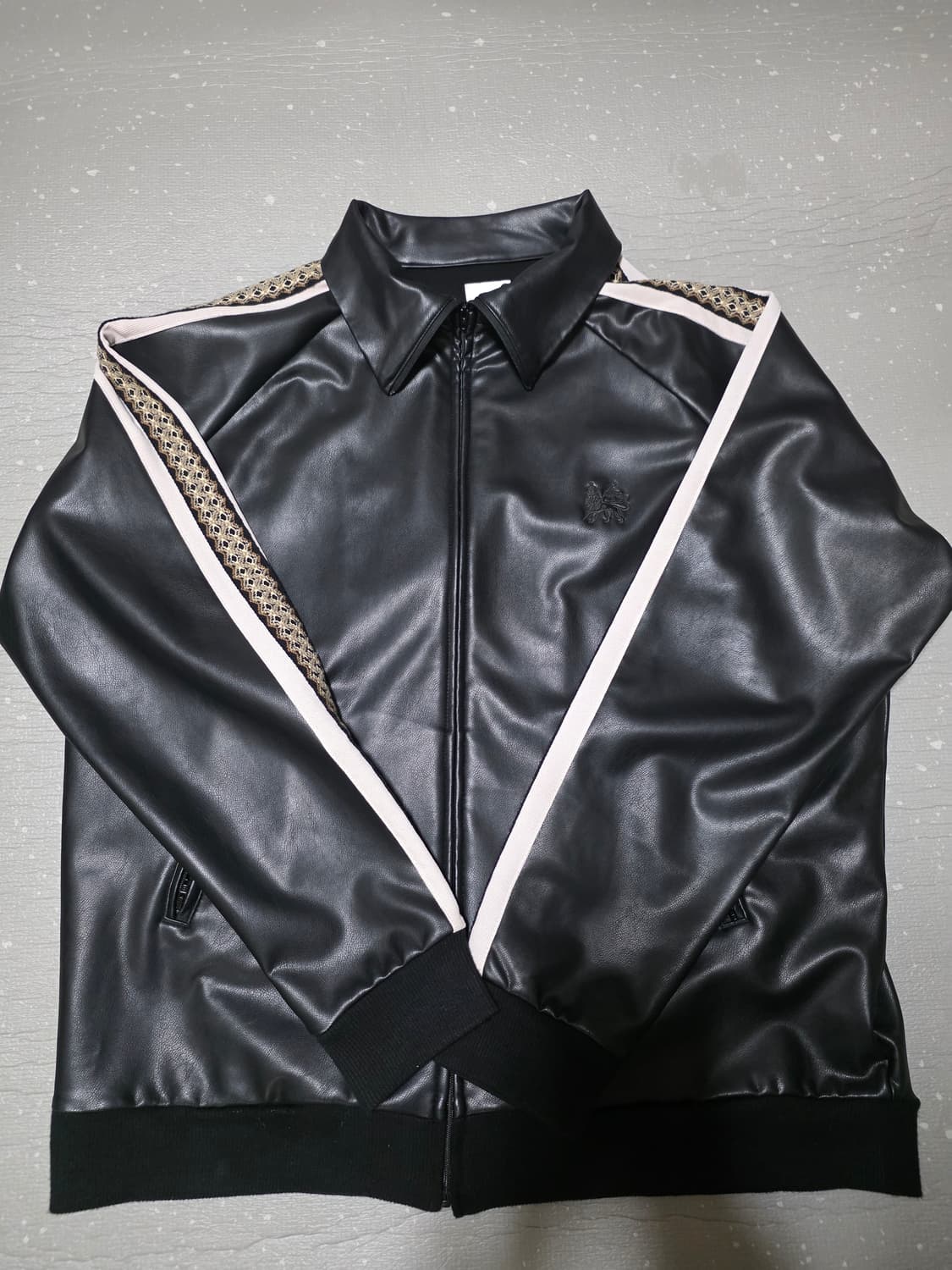 사스콰치 패브릭스 (Sasquatchfabrix) 가죽 트랙자켓 XL 상품이미지1