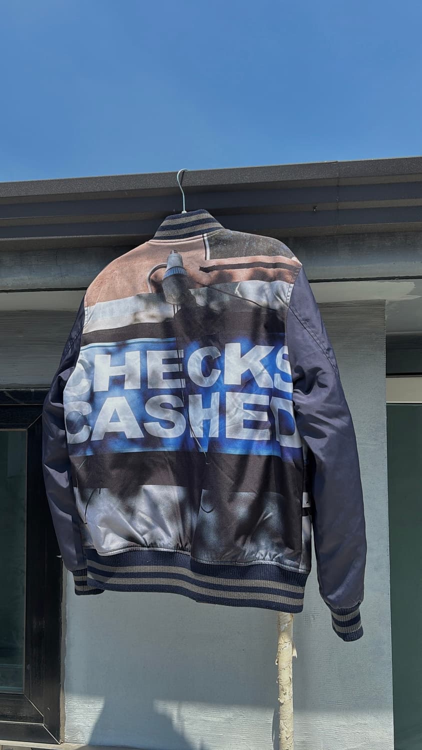 디스이즈네버댓 15시즌 checks cashed 스타디움 자켓 상품이미지4