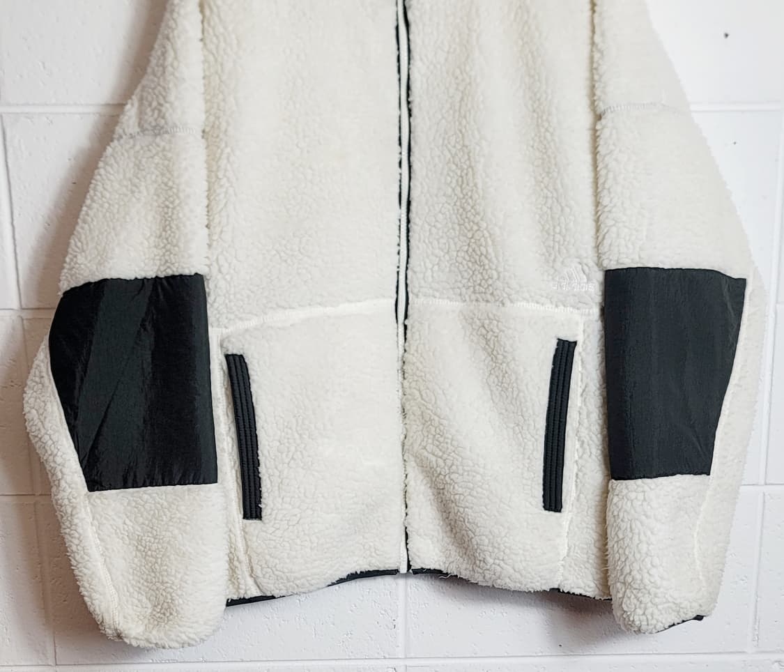 아디다스(남여공용) 양털 후리스자켓 판매 상품이미지5