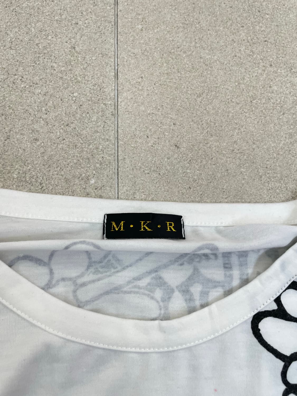 MKR 나비 레터링 롱슬리브 상품이미지4