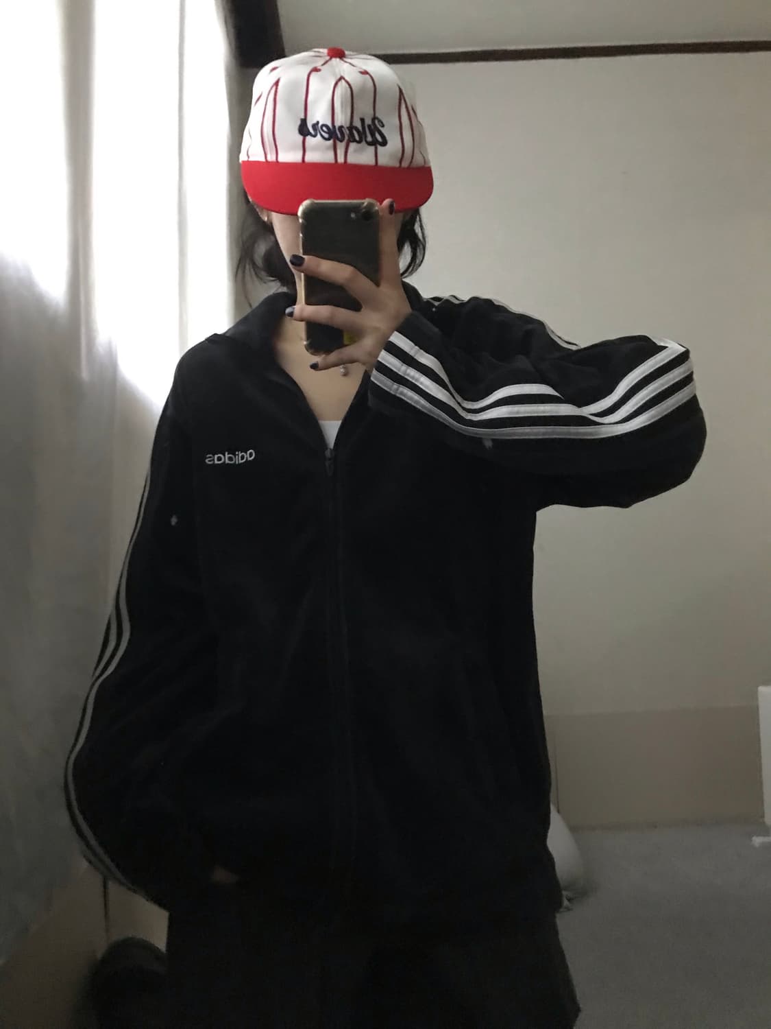 아디다스 블랙 00s 벨벳 트랙탑 상품이미지2