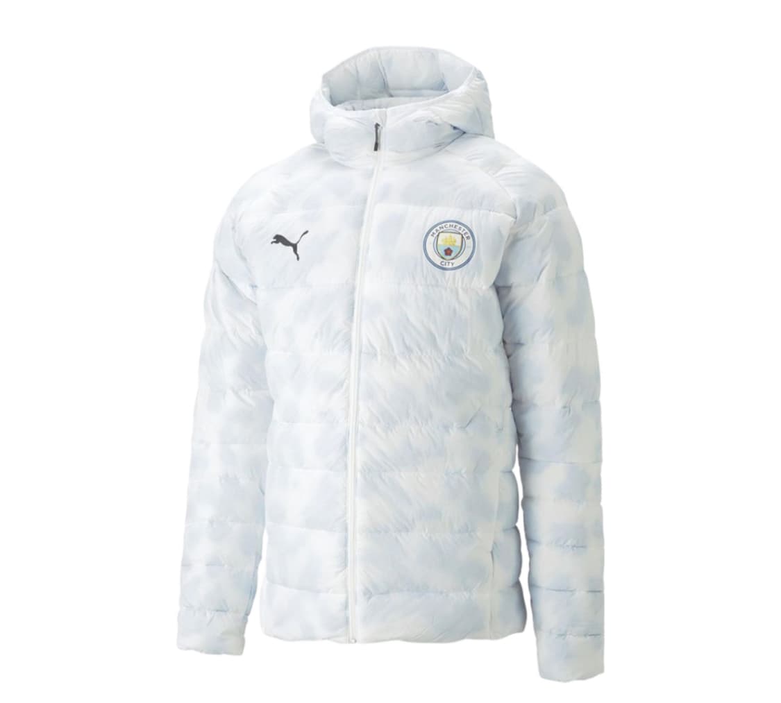 푸마 맨체스터 시티 2022/23 리필 패딩 자켓 화이트 상품이미지1