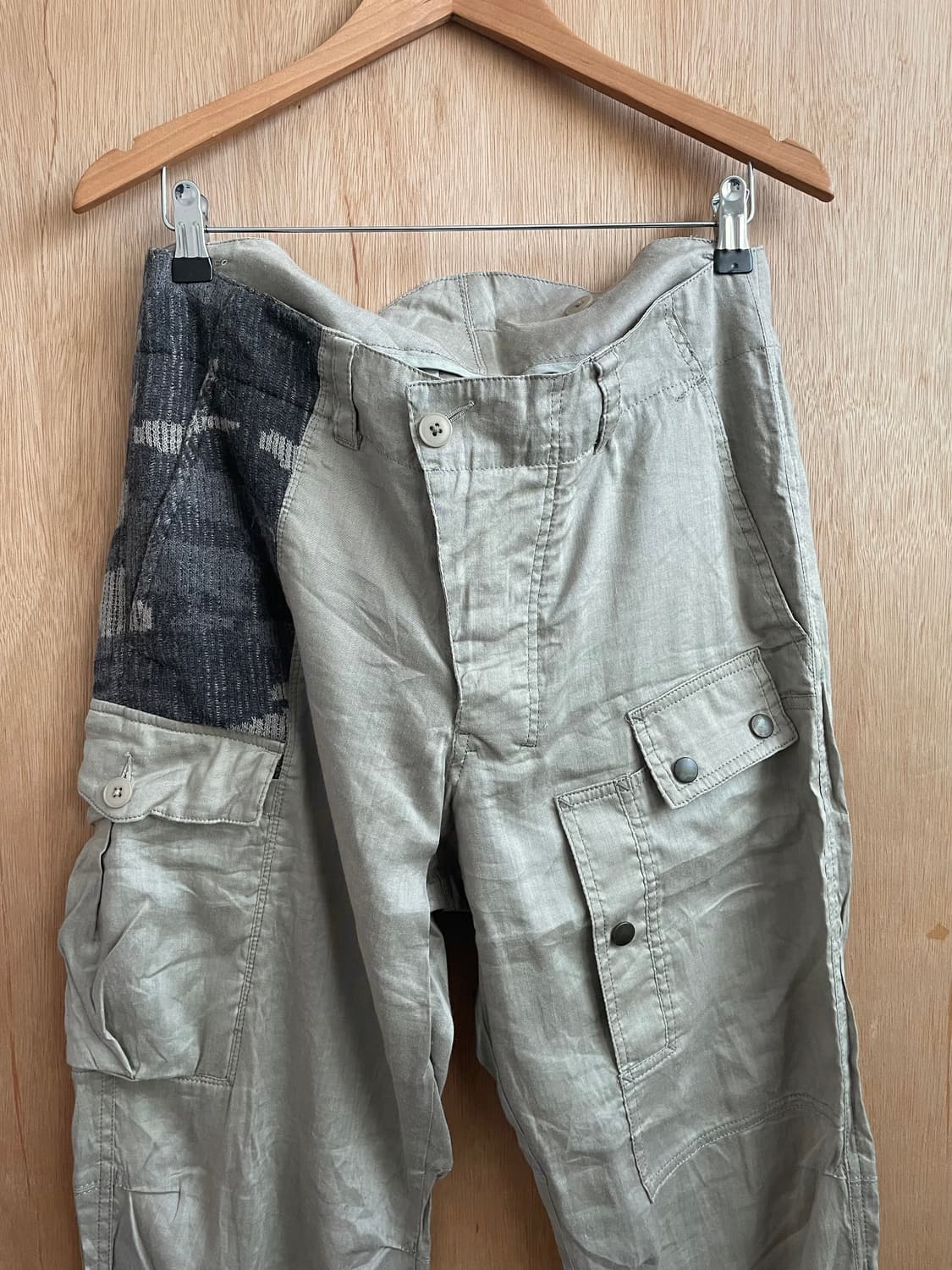 요지야마모토 y’s 패치 카고 팬츠 상품이미지5