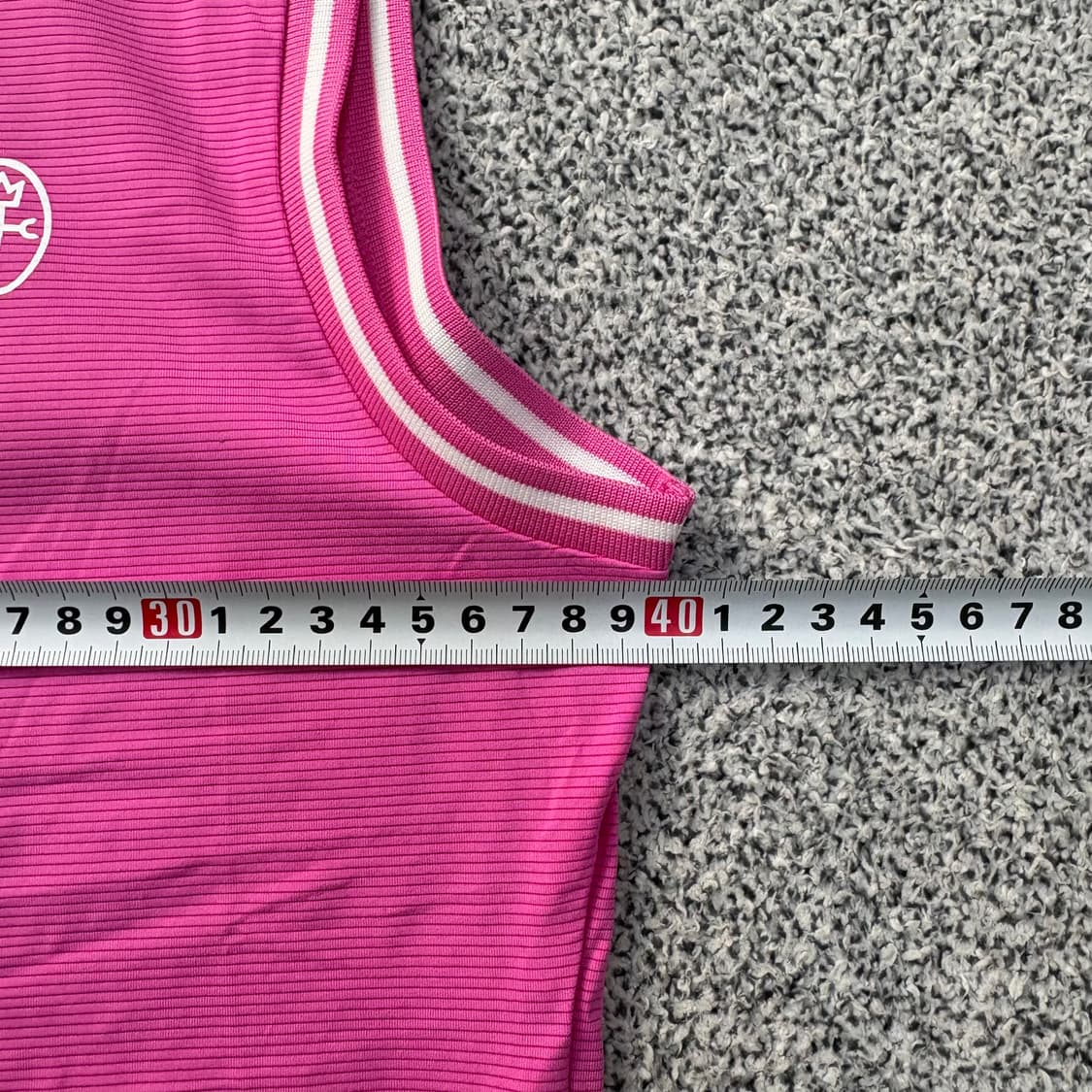 85 새상품 까스텔바작 민소매 티셔츠 0309J 상품이미지6