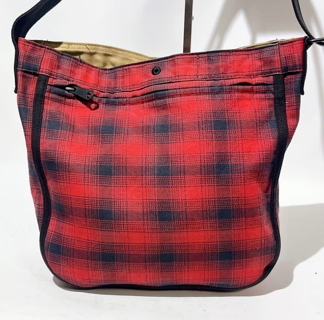 요시다포터 체크패턴 크로스백 상품이미지5