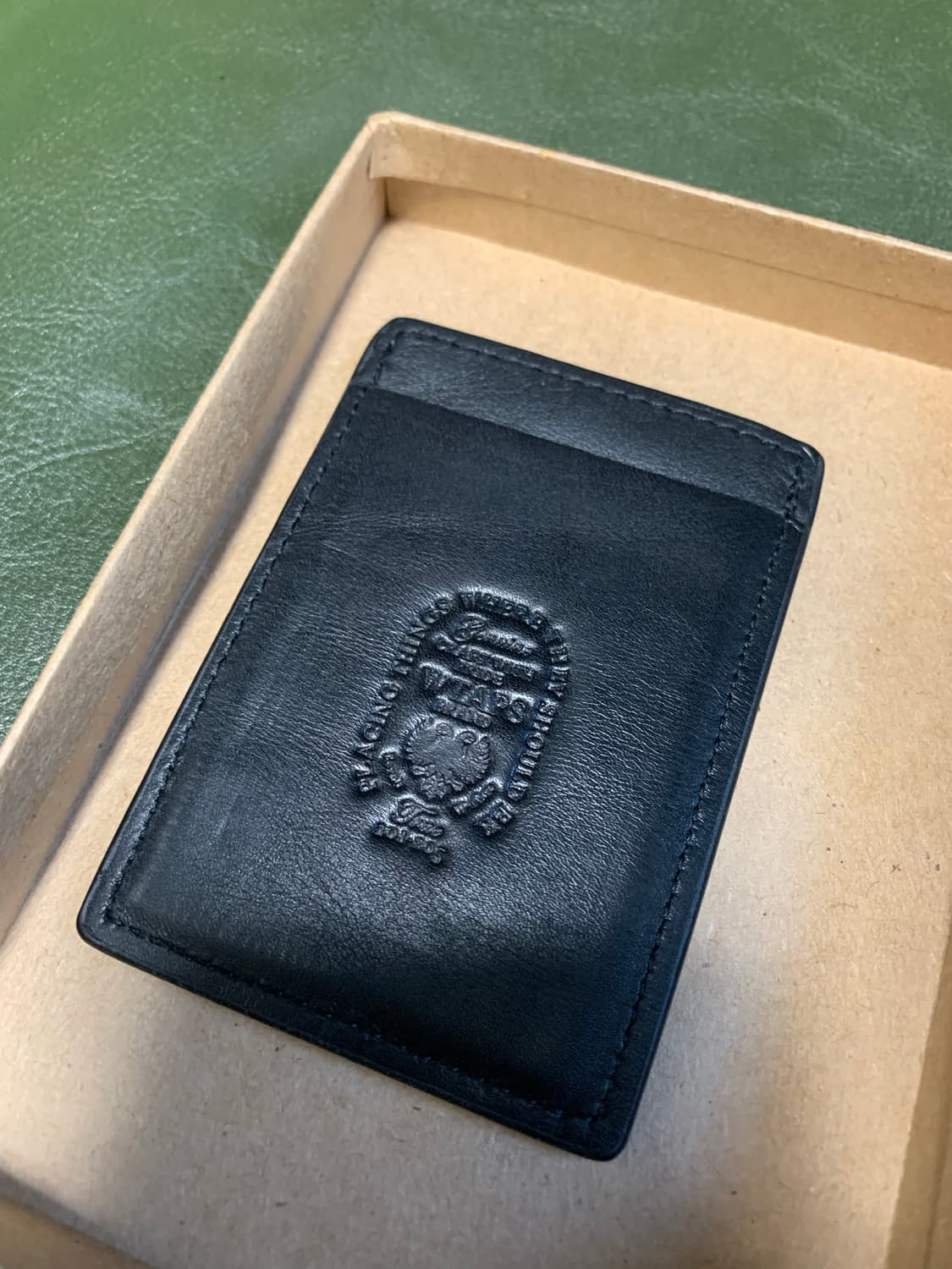 더블탭스 소가죽 카드지갑 상품이미지2