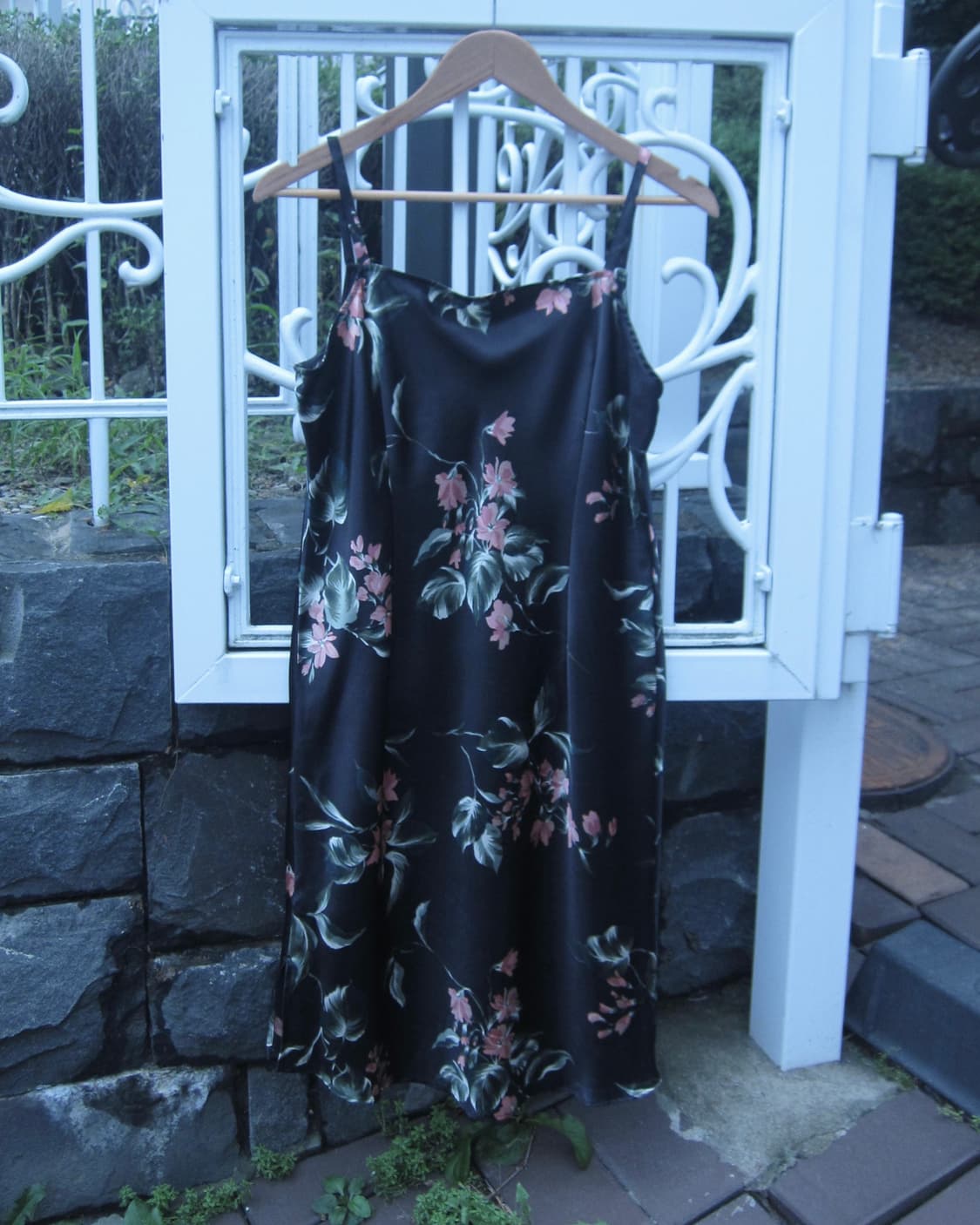vintage flower sleeveless ops 상품이미지4