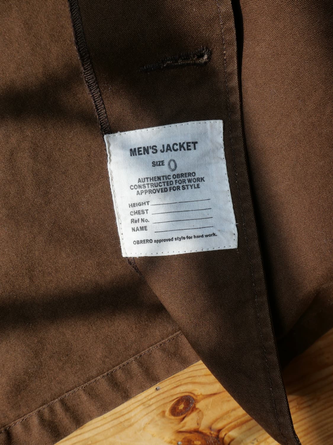 OBRERO 워크자켓 /japan vintage 상품이미지3