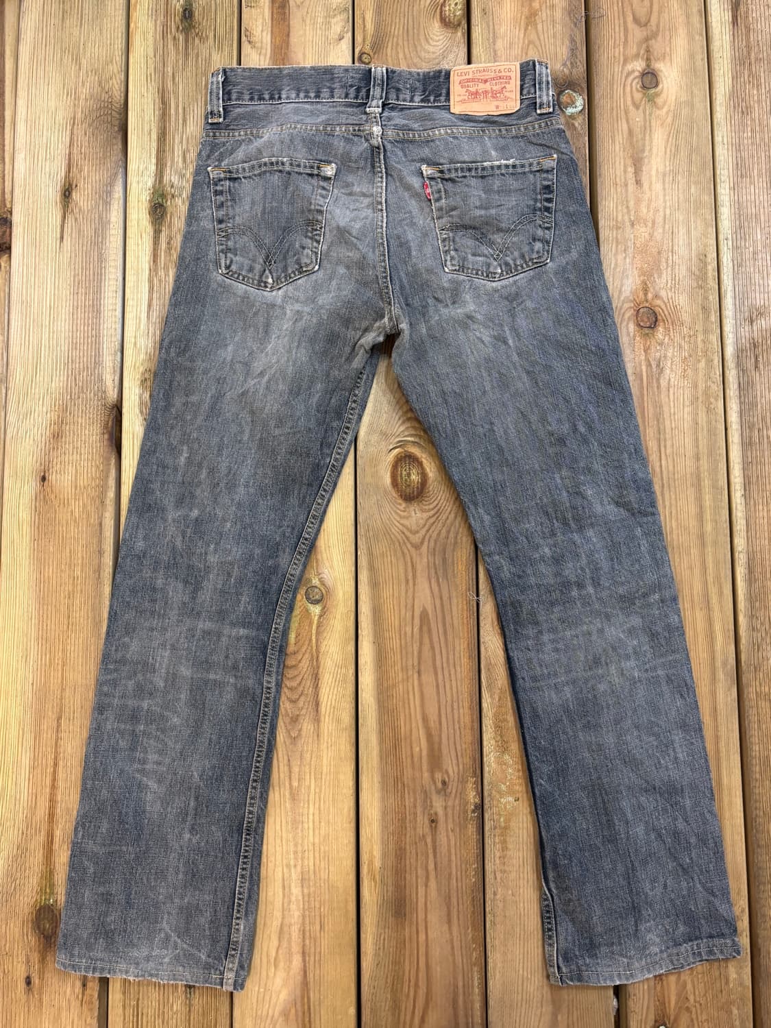 Levi’s 506 스탠다드 블랙 페이드 데님 상품이미지6