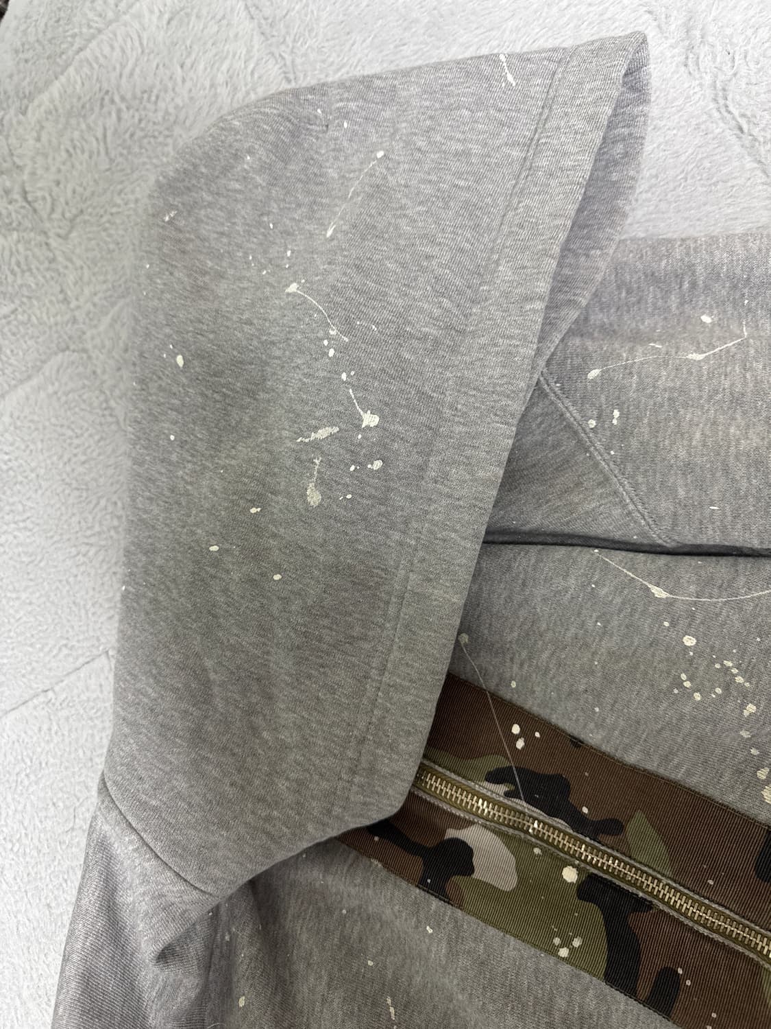 꼼데가르송 옴므 페인팅디테일 후드집업 상품이미지6