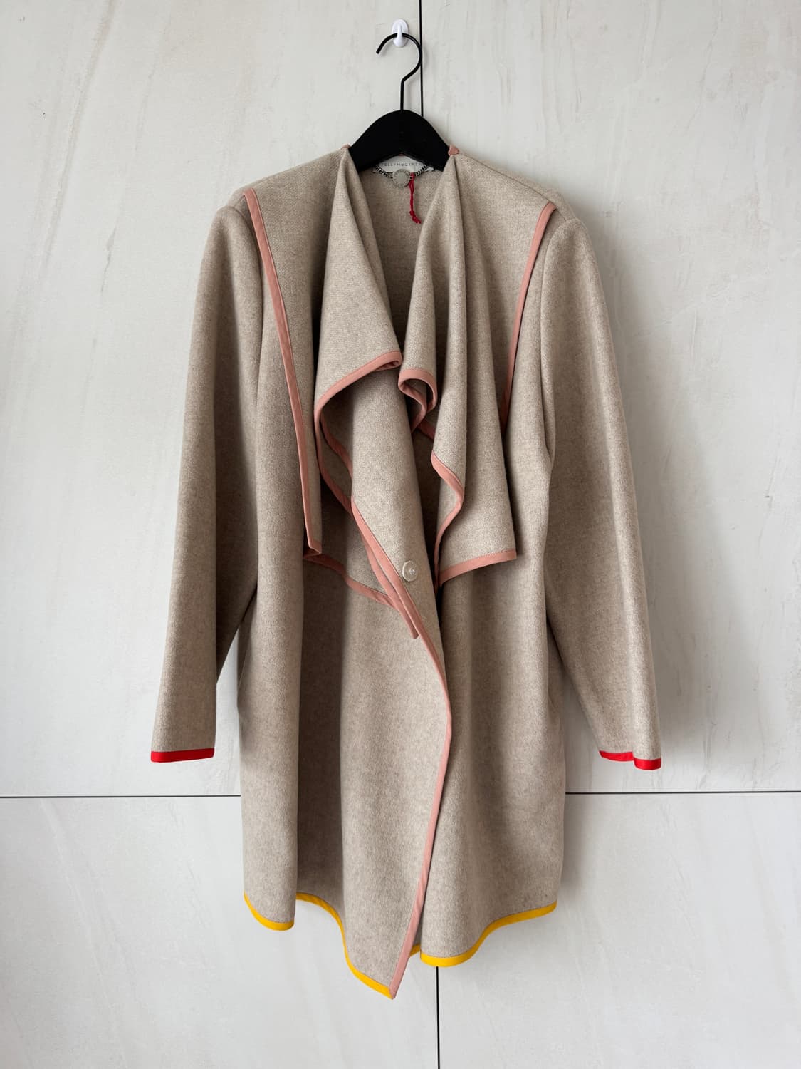 새상품 컨디션 STELLA MCCARTNEY 베이지 코트 38(44,55 상품이미지6