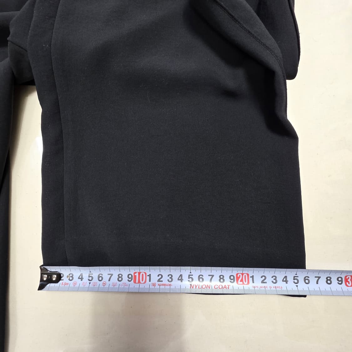 1280 SYSTEM 한섬 블랙 슬랙스 55~66 64-94 깔끔핏 오피 상품이미지5