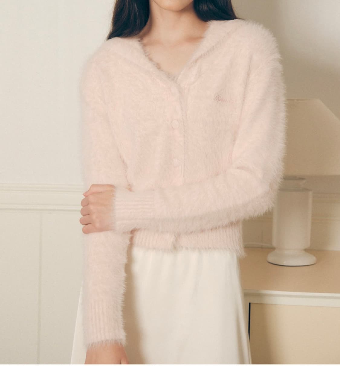 로라로라 세일러 핑크가디건 상품이미지1