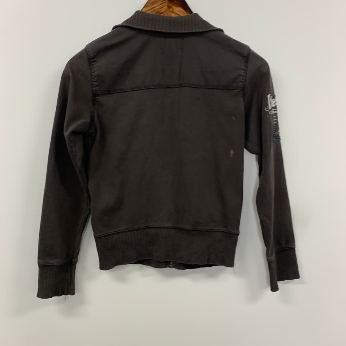 디젤 y2k 와투케 차콜 코튼 집업 상품이미지3