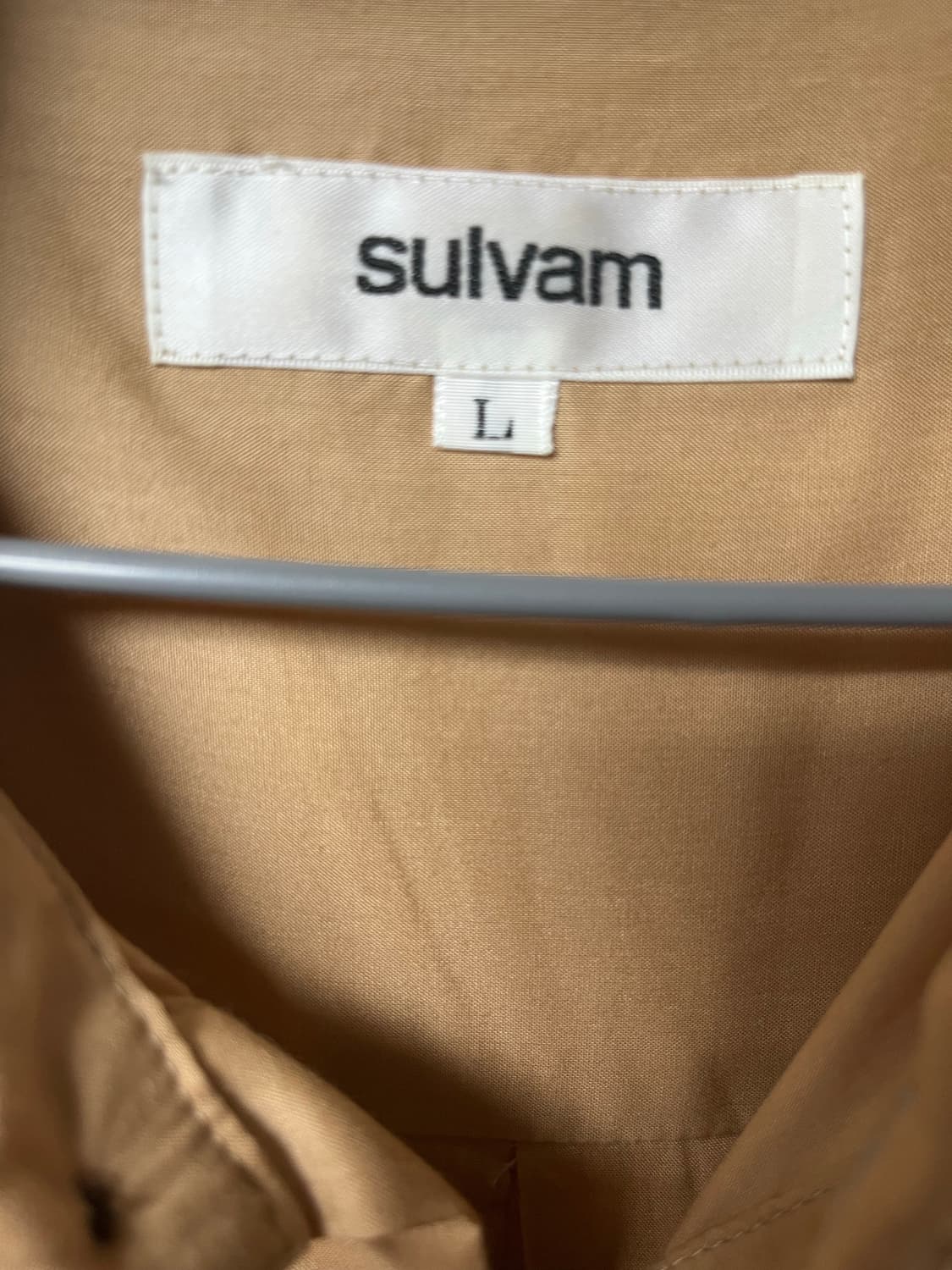 sulvam 텐셀 셔츠 상품이미지3