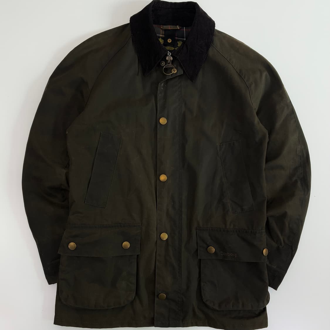 Barbour 바버 카키 비데일 왁싱 자켓 상품이미지1