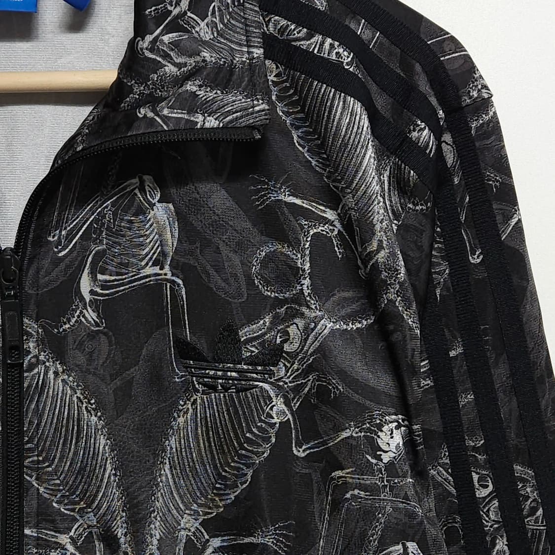 95~100)adidas 아디다스 스켈레톤 트랙탑 져지 자켓 상품이미지2