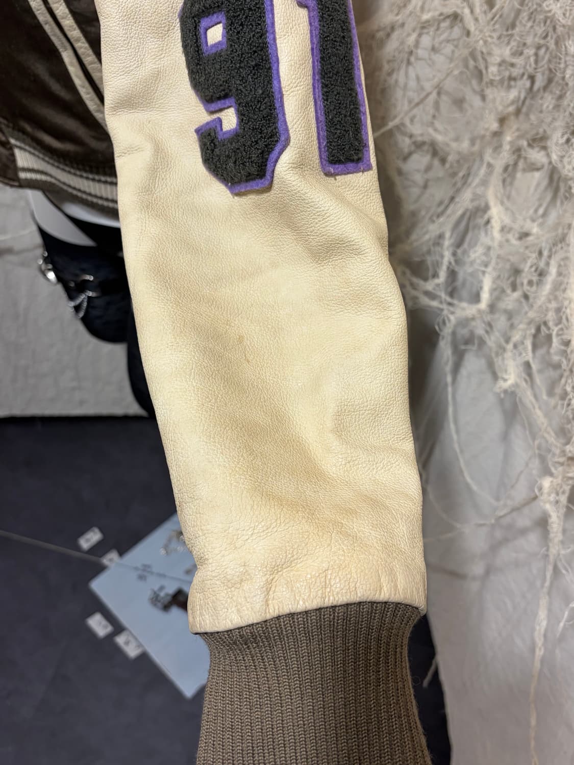 X-girl pacth varsity crop jacket 상품이미지10