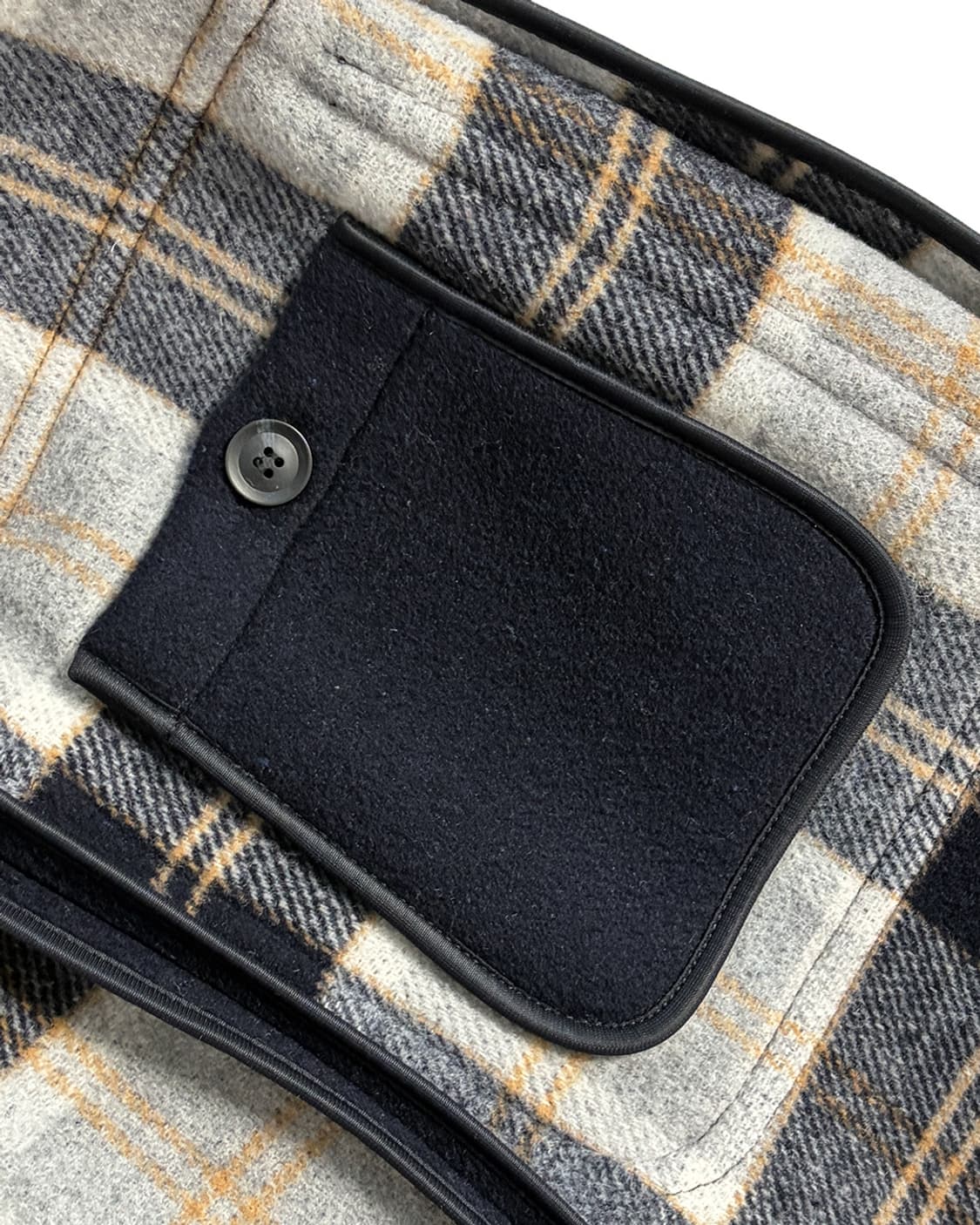 런던트레디션 더플코트 네이비 상품이미지5