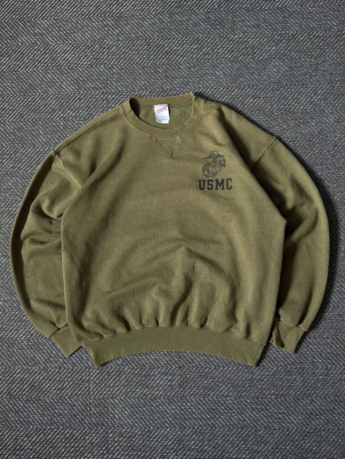 SOFFE 미군 USMC 밀리터리 트레이닝 스웻셔츠 (105-110) 상품이미지1