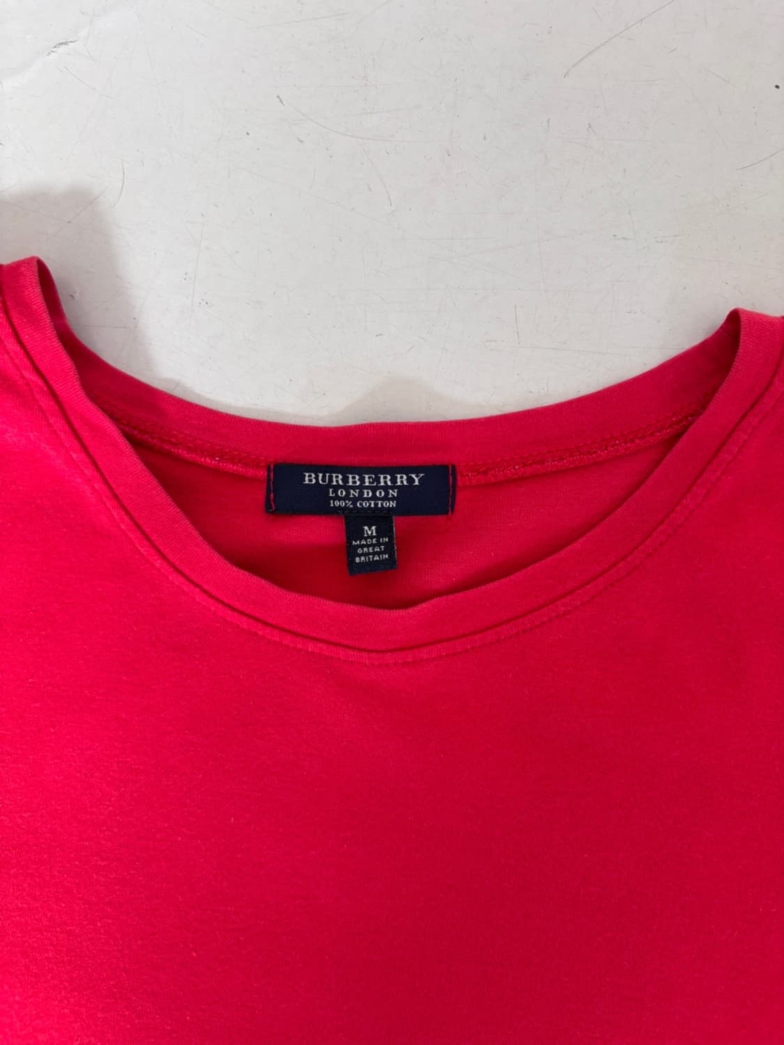Vintage Burberry Round T 상품이미지4