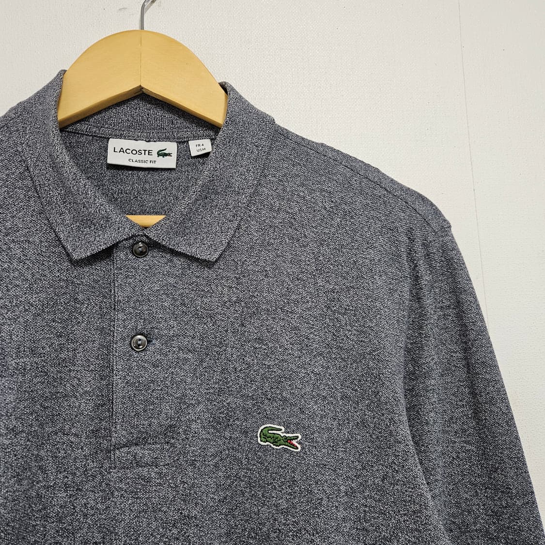 100 라코스테 긴팔 폴로셔츠 카라티 상품이미지3