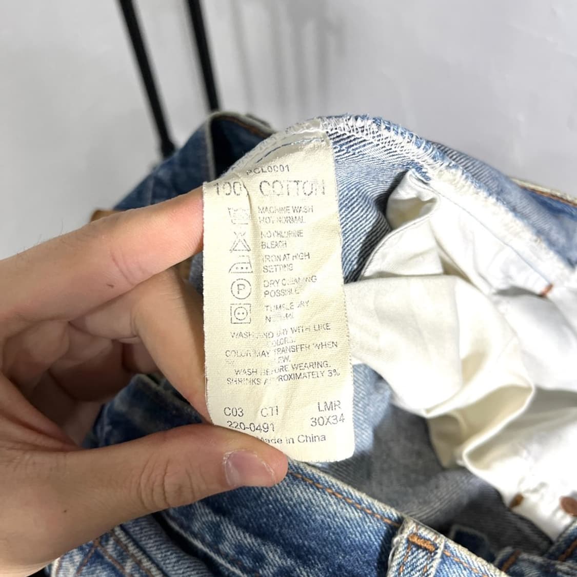 리바이스 220 오렌지탭 데님팬츠 상품이미지7