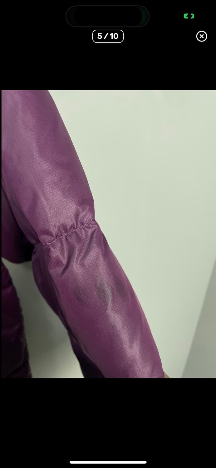 노스페이스 700 구형 눕시 퍼플 구스패딩 A3315 상품이미지5