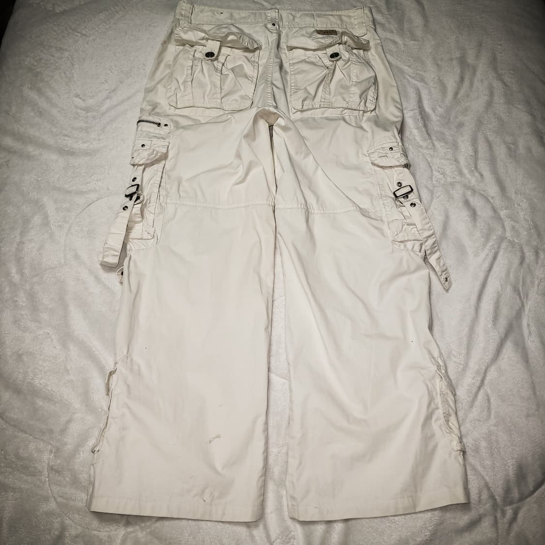 00s TBJ JEANS White Cargo Pants 상품이미지6