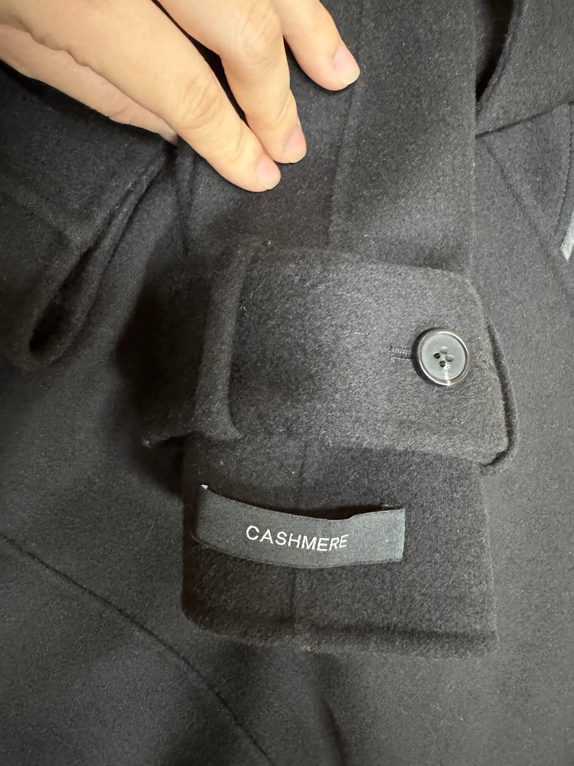 올리브데올리브 캐시미어 울 롱코트 상품이미지5