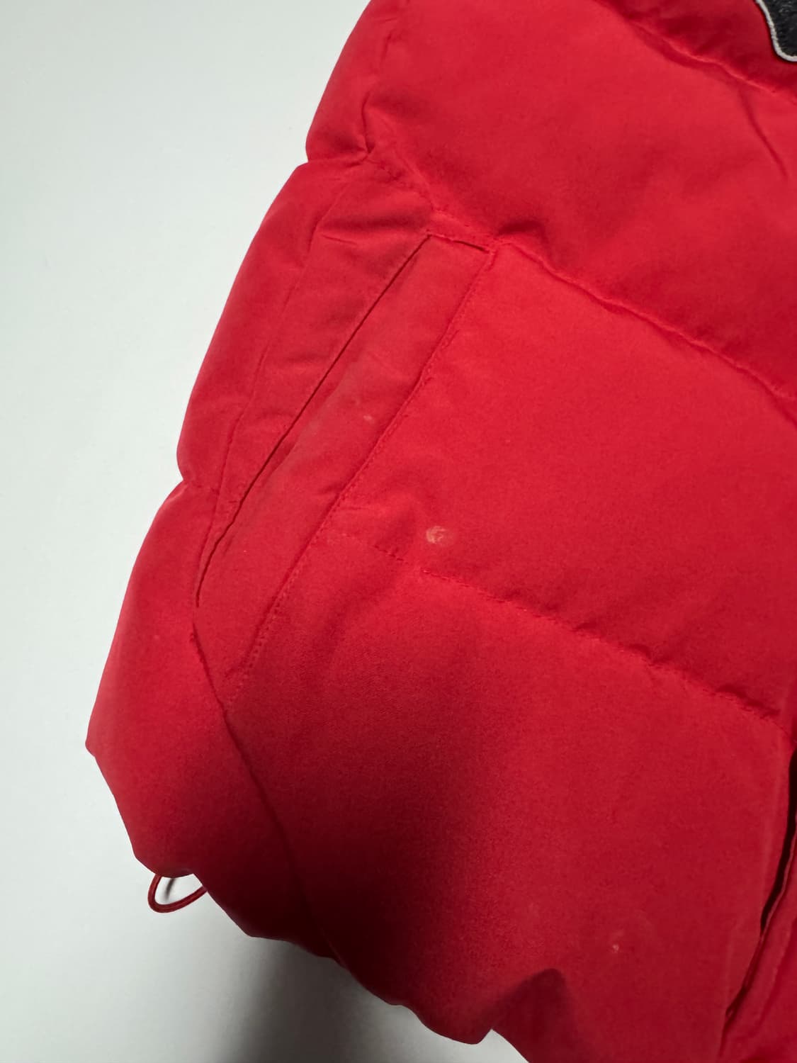 MLB 엠엘비 텍사스 덕 다운 패딩 후드 조끼 L 레드 상품이미지6